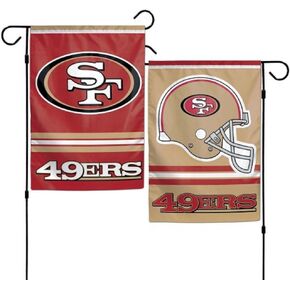 Wincraft NFL San Francisco 49ers WCR08384013 Garden Flag, 11" x 15"