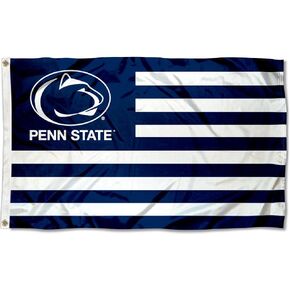 Penn State Nittany Lions Stars and Stripes Nation Flag