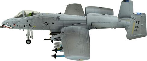 TANG DYNASTY(TM) 1:100 A-10 Thunderbolt II نموذج طائرة معدنية للهجوم الأرضي، القوات الجوية الأمريكية، نموذج طائرة عسكرية، طائرة دييكاست، للتجميع والهدايا (طلاء للطقس) in Saudi Arabia