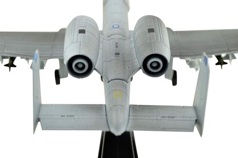 TANG DYNASTY(TM) 1:100 A-10 Thunderbolt II نموذج طائرة معدنية للهجوم الأرضي، القوات الجوية الأمريكية، نموذج طائرة عسكرية، طائرة دييكاست، للتجميع والهدايا (طلاء للطقس) in Saudi Arabia
