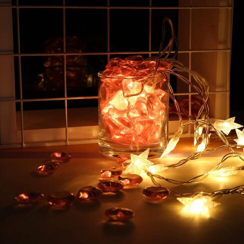160 Pieces Acrylic Heart Decoration Valentine's Day Heart Ornaments for Vase Fillers and Table Scatter, 0.9 Inch (Red and Pink) in Saudi Arabia