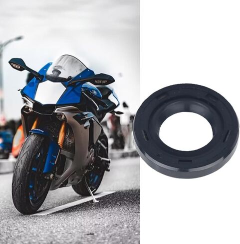 Black Crankcase Gear Shifter Shaft Oil Seal Rubber Sealing Rings for TTR125 YZ125 Blaster200 YZ85 Replaces 93101-12173-00 Shifts Shaft Oil Seal Drive Train in Saudi Arabia