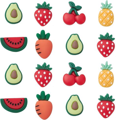 LiQunSweet 50 Pcs 10 Styles Animal Milk Tea Cup PVC Plastic Cabochons Lovely Cartoon Zoo Theme Beads Boba Milk Tea Drink Nohole Beads for DIY Craft in Saudi Arabia