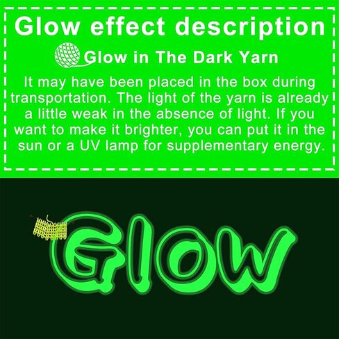 3PCS Glow in The Dark Chenille Yarn,Beginner Yarn for Crocheting,DIY Handcrafts Weaving Soft Chenille Yarn,50g/Reel, 70m (76.5 Yds). (Dark Green) in Saudi Arabia