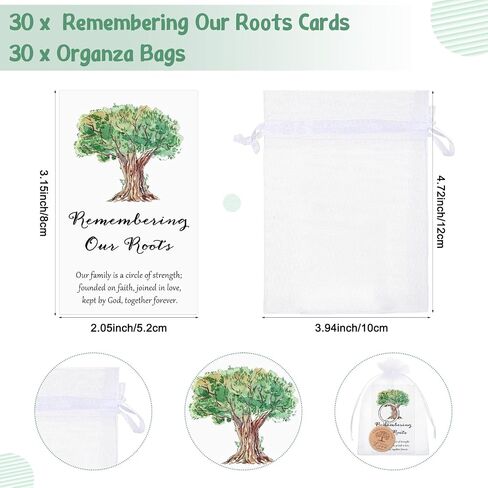 Family Reunion Favors Family Tree Keychain Thank You Cards and Organza Bags Home Family Souvenir Gift in Saudi Arabia