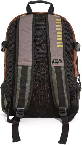 حقيبة ظهر للكمبيوتر المحمول للبالغين من Bioworld Star Wars Boba Fett Bounty Hunter Utility Tech in Kuwait