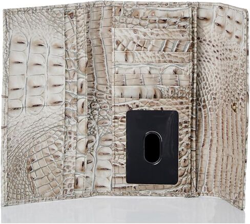 Brahmin Women's Cordelia Wallet, Fairest Grey Melbourne in Kuwait