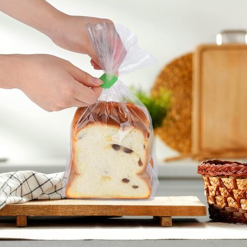 Reusable Plastic Bread Clips Keep Your Food Fresh，Also usable as Cable Management Labels - 7/8 x 1 inches - 100 Pieces in Saudi Arabia