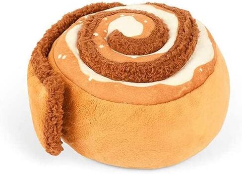 يلعب. ألعاب قطيفة لطيفة للكلاب - لعبة مضغ متينة تصدر صوت صرير تحت عنوان مقهى الطعام، رائعة للجراء وسلالات الكلاب الصغيرة والمتوسطة والكبيرة - قابلة للغسل في الغسالة، مواد معاد تدويرها (Pup Cup Cafe Cinna-bone) in Kuwait