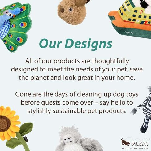 يلعب. ألعاب قطيفة لطيفة للكلاب - لعبة مضغ متينة تصدر صوت صرير تحت عنوان مقهى الطعام، رائعة للجراء وسلالات الكلاب الصغيرة والمتوسطة والكبيرة - قابلة للغسل في الغسالة، مواد معاد تدويرها (Pup Cup Cafe Cinna-bone) in Kuwait