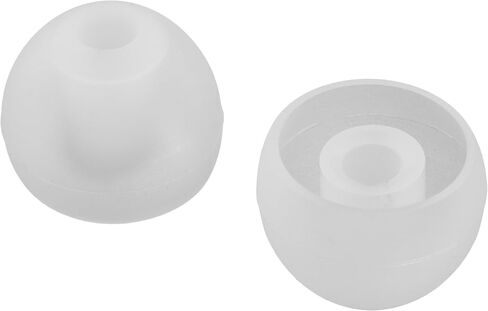 6 Pair Brand Replacement Earbuds for in-Ear Headphones. Size Extra Large, Black in Kuwait