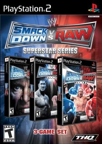 WWE Smackdown vs Raw Superstar Series - بلاي ستيشن 2 (متجدد) in Saudi Arabia
