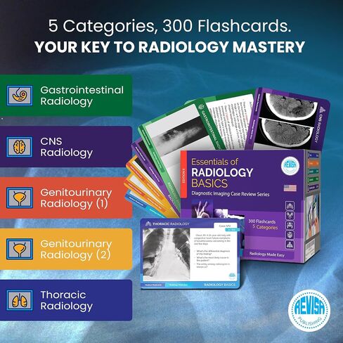 Radiology Prep Flashcards – 300pcs Radiology Test Prep Flashcards with ACR References - Essentials of Radiology Basics. Diagnostic Case Review Series - Radiology Tech Student Essentials in Saudi Arabia
