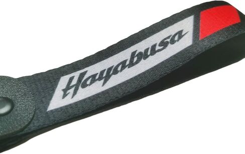 Motorcycle Metal Key Holder Chain Tag With Stamp Logo Nylon Rope Compatible With Suzuki Hayabusa GSXR1300 GSX-R 1300 1997-2023 in Kuwait