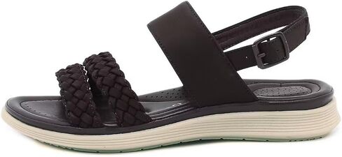 Women's Flat Sandals Ankle Strap Open Toe Summer Braided Sandal Beach Comfortable Platform Outdoor Slingback Dress Shoes in Saudi Arabia