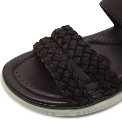 Women's Flat Sandals Ankle Strap Open Toe Summer Braided Sandal Beach Comfortable Platform Outdoor Slingback Dress Shoes in Saudi Arabia