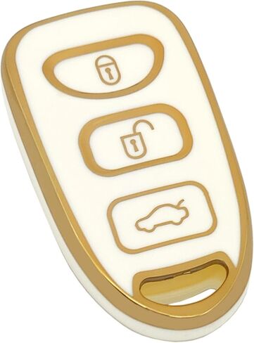 غطاء مفتاح فوب لشركة هيونداي لينة TPU مفتاح فوب حامل حامي متوافق مع هيونداي إلنترا أكسنت سوناتا كيا أوبتيما الملحقات مع سلسلة المفاتيح in Kuwait