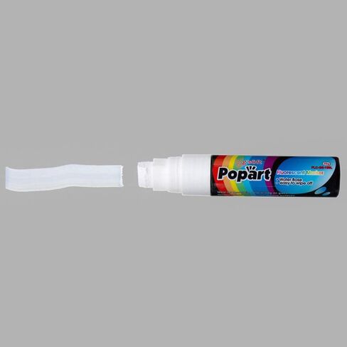 Ala Board Chalk Marker Fluorescent Dry Erase Extra Large Tip 15mm Colors (blue, purple, pink, white) 4 Pack in Saudi Arabia