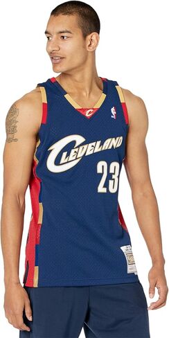 Mitchell & Ness NBA Swingman Alternate Jersey Cavaliers 08 Lebron James Navy MD in Saudi Arabia
