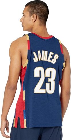 Mitchell & Ness NBA Swingman Alternate Jersey Cavaliers 08 Lebron James Navy MD in Saudi Arabia