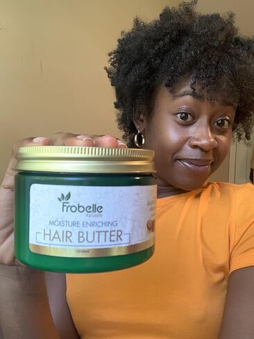 Moisture Enriching Hair Butter for Softer Moisturized Type 4 Natural Hair - For Shining & Radiant Hair, Softens Hair with Shea butter, Argan Oil, Rosemary in Saudi Arabia