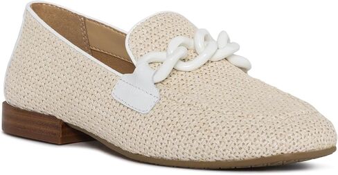 Donald Pliner Women's Bethany Crickle Patent Leather, Designer, Classic Shoes, Dress Loafers in Saudi Arabia