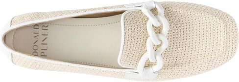 Donald Pliner Women's Bethany Crickle Patent Leather, Designer, Classic Shoes, Dress Loafers in Saudi Arabia