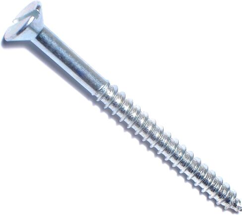 014973121648 Slotted Flat Wood Screws, 8 x 1, Piece-34 in Kuwait