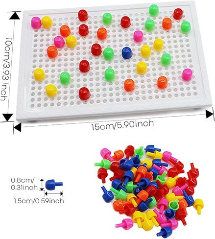 QBLEEV Bird Toys for Parakeets, Bird Intelligence Training Toy, Parrot Puzzle Toys Plastic Bird Educational Toys, Cockatiel Foraging and Chewing Toys, Conure Cage Accessories for Budgie Finch Lovebird in Kuwait