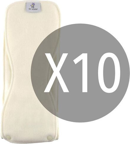 Kanga Care Rumparooz 10 Pack Microfiber 6R Soaker in Saudi Arabia