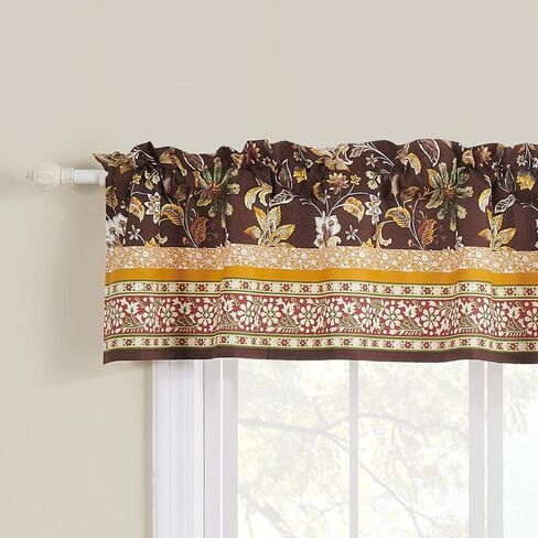 Greenland Home Barefoot Bungalow Audrey Bath Shower Curtain, Chocolate,72 x 72-inch in Saudi Arabia