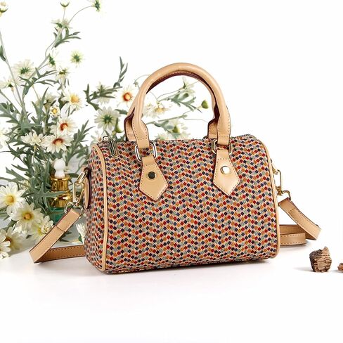 Natural cork shoulder bag handbag crossbody in Saudi Arabia