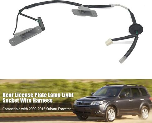 Rear License Plate Lamp Light Socket Wire Harness 84931SC060 Fit for Subaru Forester 2009-2013 in Saudi Arabia