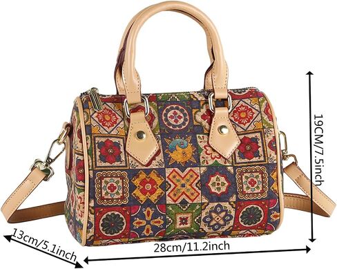 Natural cork shoulder bag handbag crossbody in Saudi Arabia