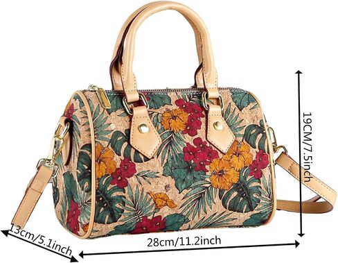 Natural cork shoulder bag handbag crossbody in Saudi Arabia