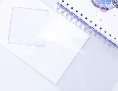 MILIKO A5 Hardcover Spiral Dot Grid White Marble Notebook Set-2 Notebooks per Pack,80 Sheets(160 Pages) 100gsm Paper,8.27"x5.67"(White Dot) in Saudi Arabia