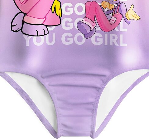 Toddler Girls One Piece Swimsuit Kids Cartoon Bathing Suit Summer Beach Swimwear in Saudi Arabia