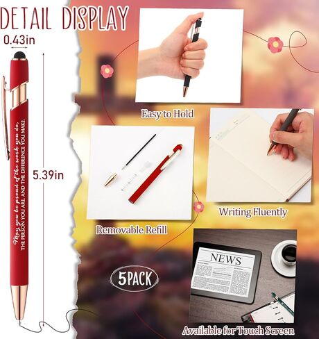 مجموعة من 10 دفاتر ملاحظات مع أقلام، هدايا تقدير الفريق بالجملة للموظفين والمعلمين والممرضات، أفضل هدايا ملهمة للفريق على الإطلاق لزملاء العمل (في وقت ما تنسى) in Kuwait