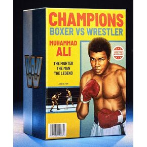 WWE Ultimate Edition SDCC 2023 Exclusive Muhammad Ali Action Figure Set