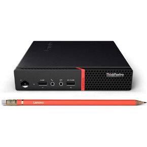 Lenovo ThinkCentre M715q Mini Tiny Business Desktop PC, AMD PRO A6-8570E R5, 6 Compute CORES 2C+4G, 3.2GHz, 8GB DDR4 RAM, 128GB SSD Hard Drive, Windows 10