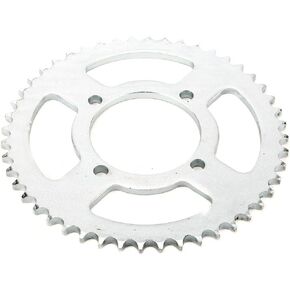 Rear Chain Sprocket, Qiilu 48T Teeth 76mm 428 Chain Aluminum Rear Sprocket Cog Fit for 250cc Pit Trail Dirt Bike Motorcros
