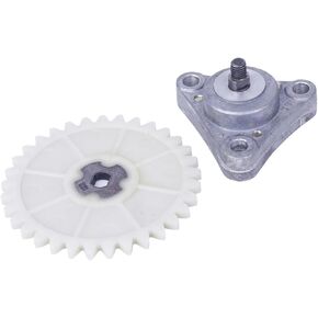 Glixal ATMT1-108 GY6 49cc 50cc 139QMB 139QMA Oil Pump Assy with 33-Tooth Gear Sprocket for Chinese Gas Scooter Moped ATV Go Kart