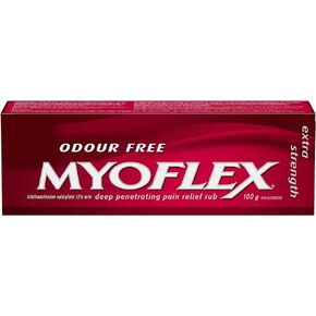Pain Relief Rub | Odourless | Provides Deep Penetrating Relief of Muscle Soreness & Joint Pain | Menthol Free | Stain Free | Non-Greasy | Great for Ages 2+ | 100 Grams (Extra Strength) in Saudi Arabia