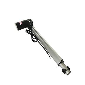 24V DC Linear Actuator 400mm（15.74 "）with Mounting Bracket Linear Telescopic Rod Linear Motion Heavy Duty Actuators 1320LBS(6000N) Controller IP54 Grade Protection