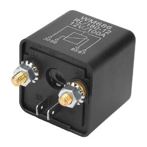Car Starter Relay, Continuous Duty Relay 12V DC 100A WM686 Heavy Duty Auto Switche for Control Battery ON/Off RL/180 Split Charge Relay Switch for Car Truck Motor Automotive Boat