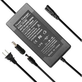 JFX 42 Volt Lithium Battery Charger 42V 2A Battery Charger for 36V Battery with DC 5.5x2.1mm / 5.5x2.5mm Plug