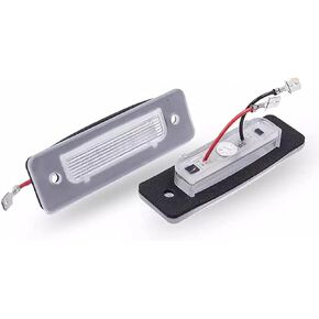 2pcs Canbus Led License Number Plate Light for BMW E30 E12 E28 E24 E23 M1 E26 Z1 Roadster Car Tail Light Accessories