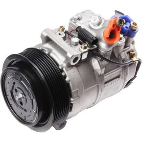 ECCPP Air Conditioning Compressor 2003-2005 for Mercedes-Benz C230 1.8L 2013-2014 for P-orsche 911 3.8L CO 10808JC A/C Compressor with Clutch
