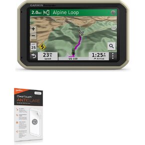 BoxWave Screen Protector Compatible with Garmin Overlander - ClearTouch Anti-Glare (2-Pack), Anti-Fingerprint Matte Film Skin for Garmin Overlander
