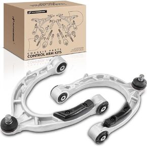 A-Premium 2 x Front Upper Control Arm, with Ball Joint & Bushing, Compatible with Tesla Model 3 2017-2021, Model Y 2020-2021